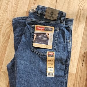 NEW Men's Comfort Flex Wrangler Jeans Size 40x29